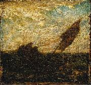 Albert Pinkham Ryder The Waste of Waters is Their Field painting